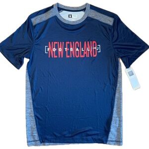 PATRIOTS NWT Official NFL Men’s Moisture Wicking T-Shirt Size XL